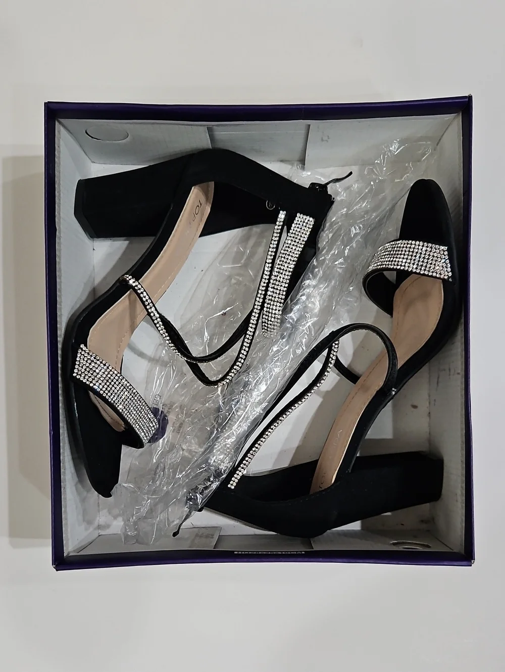 Black Chunky Heels